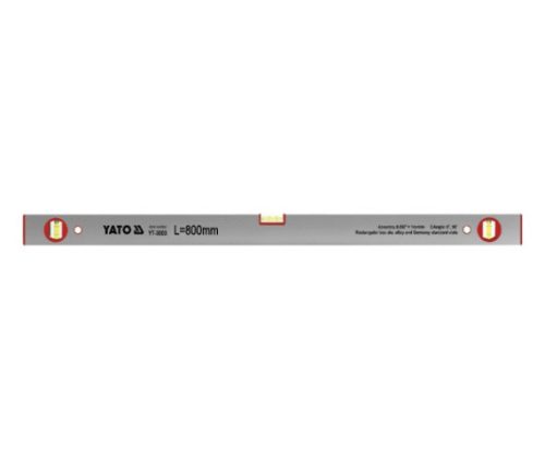 YATO nivela aluminiu 800 mm 3 bule (YT-3003)