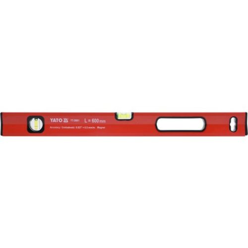 YATO nivela al, 2 bule 600mm (YT-30061)