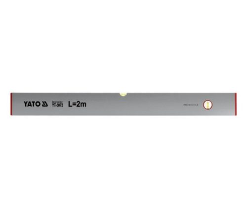 YATO dreptar aluminiu 2 bule de aer 2m (YT-3072)