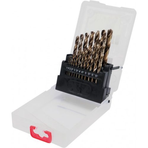 YATO set burghie metal 1-10mm, cobalt, 19 buc (YT-41604)