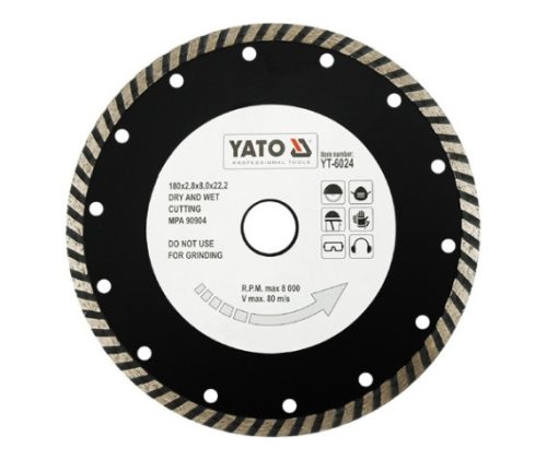 YATO disc diamantat turbo 180 mm (YT-6024)