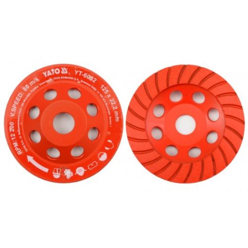 YATO disc cupa diamantat pt slefuit 125x22mm (YT-6032)
