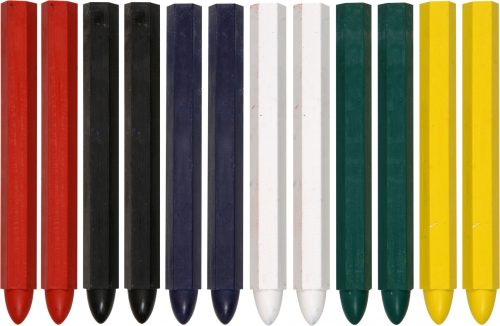 YATO set 12 creioane cerate, 6 culori (YT-69930)