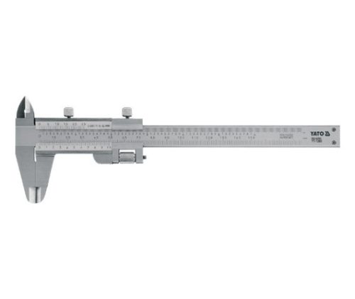 YATO subler inox 150mm, 0.02mm (YT-7200)